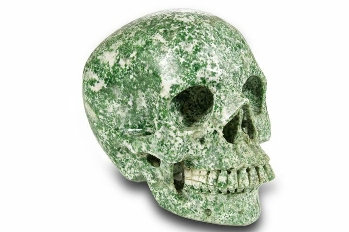 Realistic, Polished Hamine Jasper Skull - India #378613